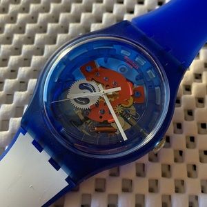 Swatch Watch - SUON112 - CLOWNFISH BLUE